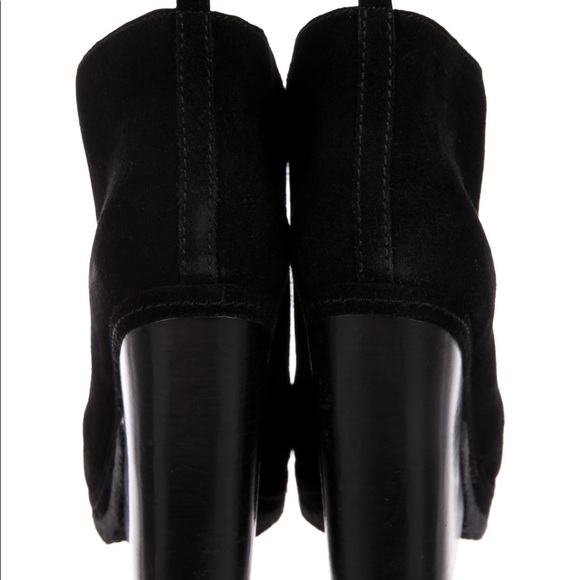 Marc by Marc Jacobs wedge suede lace up boots - Picture 4 of 10